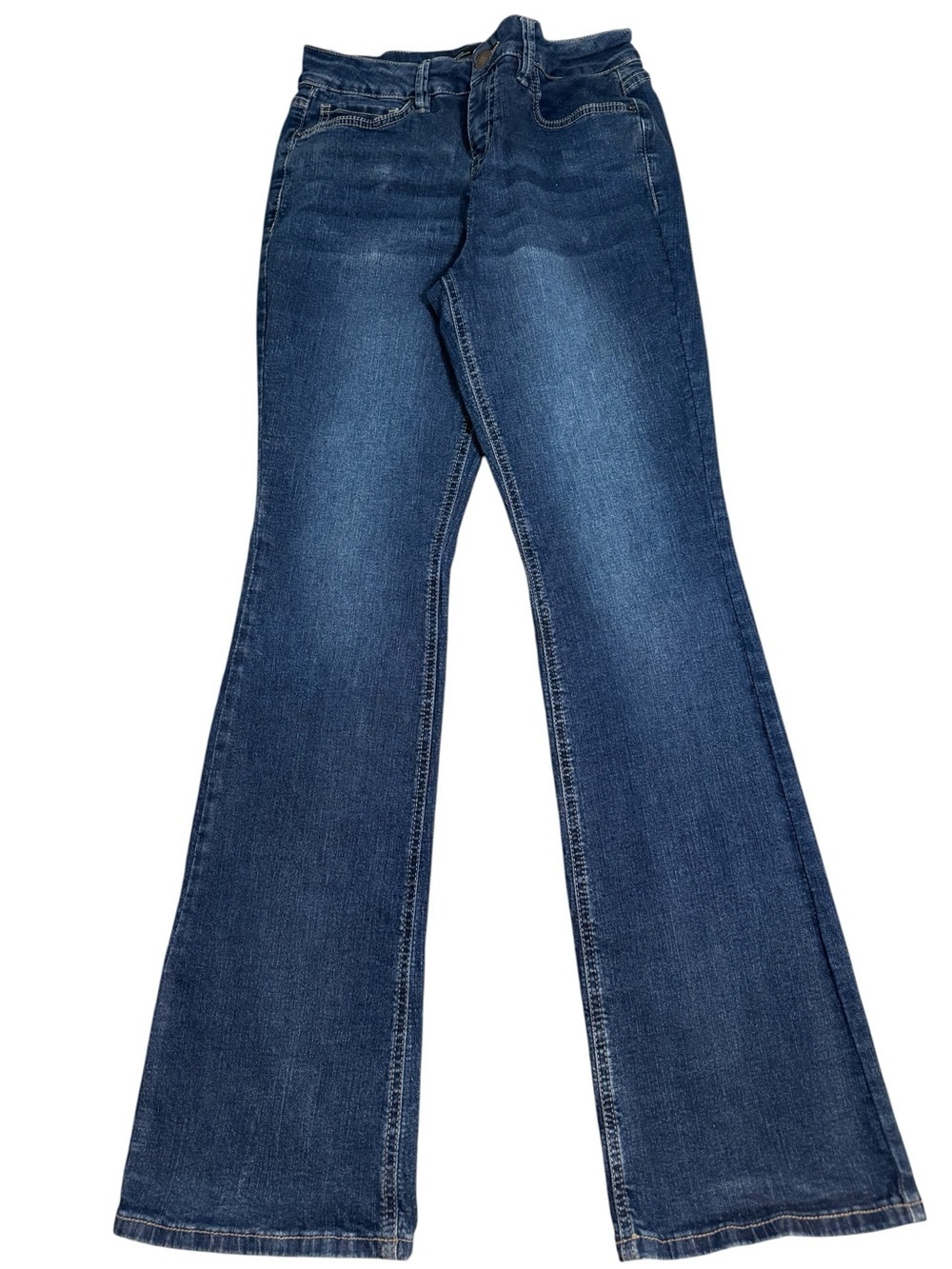 Royalty For Me Blue Flare Jeans - Wide Leg Denim